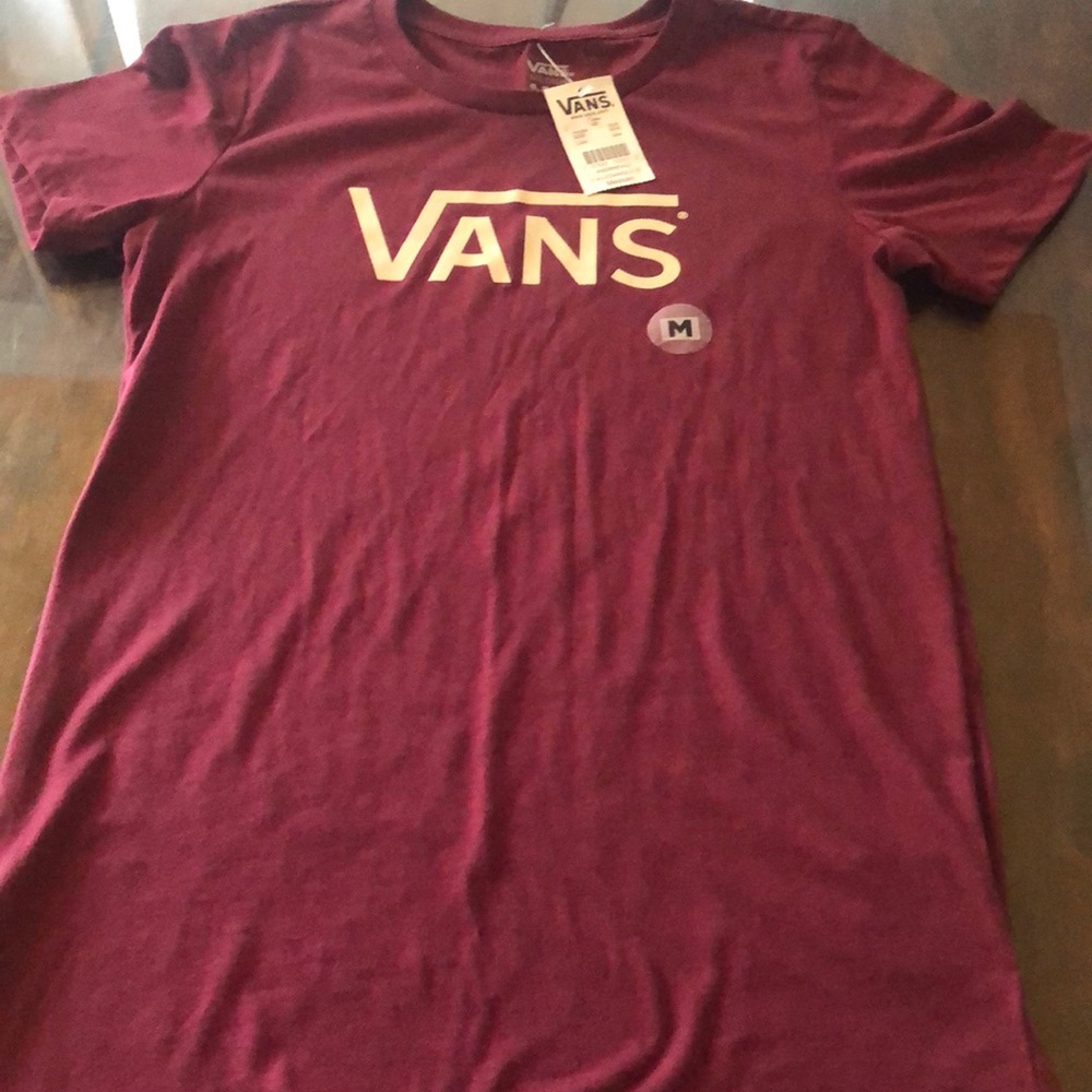 New vans shirt never worn